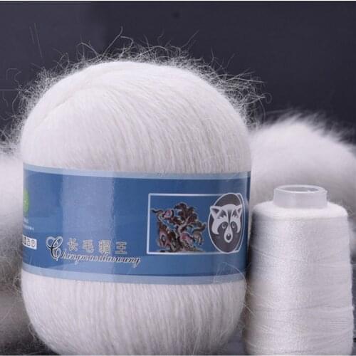 50+20g/set Long Plush Mink Cashmere Yarn Fine Quality Hand-Knitting Thread For Cardigan Sweater Scarf Glover Suitable for Woman