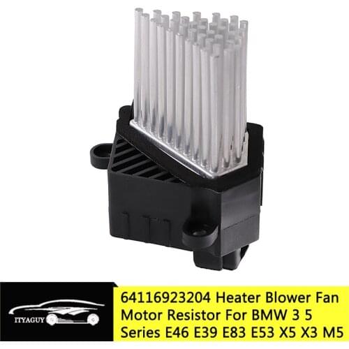 Car Heater Blower Motor Resistor 64116923204 64116929486 64118385549 64118364173 For BMW 3 Series 5 Series E46 E39 E83 E53 X5 X3