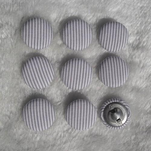 Free shipping 100pcs/lot 20mm 2cm diy handmade print cloth fabric cover button cloth covered buttons component with shank E255