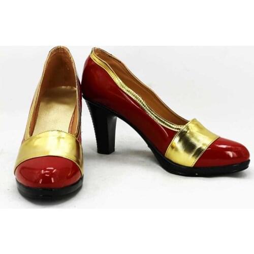 Fairy Tail Mirajane Strauss Cosplay Shoes Anime Boots