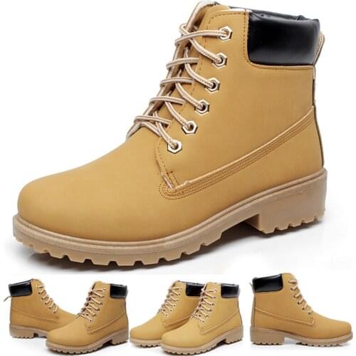 Classic High Top Men Ankle Boots Casual PU Leather Autumn Winter Fur keep Warm Breathable Man Flats Boot Shoes Dropship yuj7