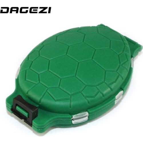 DAGEZI fishing box Waterproof Eco-Friendly Fishing Tool Lure Bait Tackle Storage Box Case Container with 12 Compartments