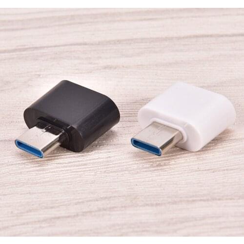 Type-C OTG USB 3.1 To USB2.0 Type-A Adapter Connector For Samsung/Huawei Phone High Speed Certified Cell Phone Accessories