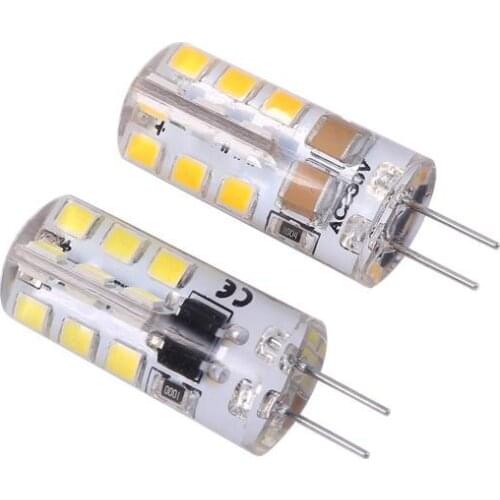 [Seven Neon]2pcs High power 130-150LM G4 DC12V 2W 24 led SMD2835 360 Beam Angle Lamp Replace 20w Halogen Lamp spotlight bulb