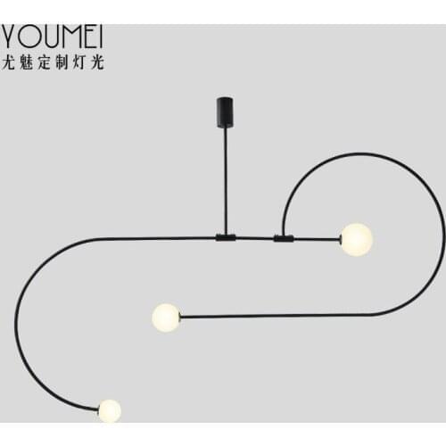 Nordic iron industry brand handmade wicker modern led chandelier avizeler nordic decoration home living room decoration