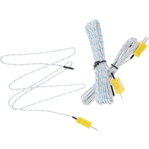 1M/3M/5M Long Wire Temperature Test K-type TP-01 Thermo Sensor Probe For TM-902C TES-1310