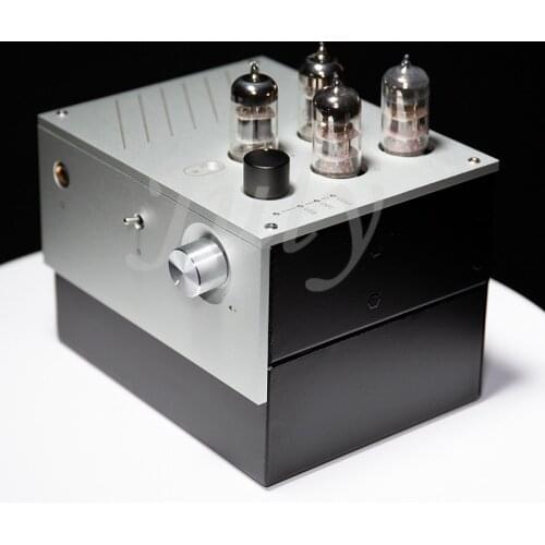 THP CUBE 6N3+6N1 tube hifi headphone amplifier, 1W×2 high-fidelity decoding amp integrated machine, 15Hz-35KHz