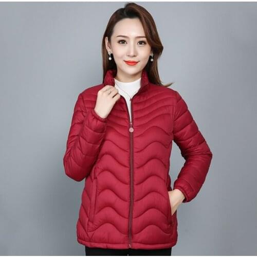 Winter Jacket Light Parkas пуховик женский 2020 Doudoune Femme Down Coat Streetwear Plus Size Woman Warm XL-6XL Dropshipping