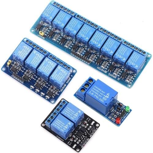 24V 1 2 4 8 channel relay module with optocoupler. Relay Output 1 2 4 8 way relay module for arduino