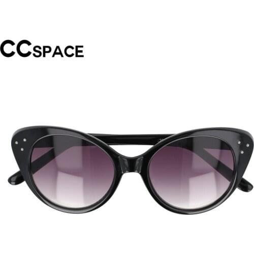 53001S Cat Eye Rivet Sunglasses Retro Thick Frame UV400 Driving Outdoors Travel