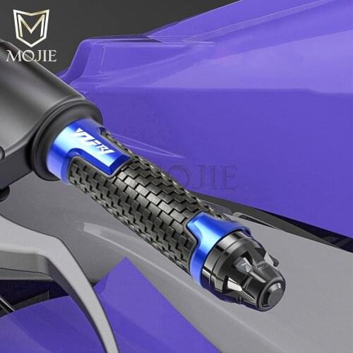 7/8" 22MM Motorcycle Accessories Handlebar Hand Grips Handle For Yamaha YZF R1 1999-2008 YZF R1/R1M/R1S 2015-2018 2016 2017