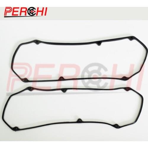 Auto Parts Valve Rocker Cover Gasket Set 2PC for Mitsubishi 6G72/V43 6G74\V45 6G74\V75 6G72\V73 6G72/K96W Pajero SPORT MD303148