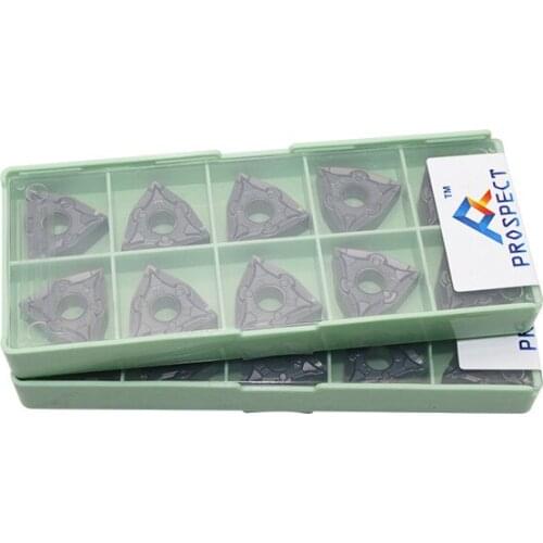 Free shipping 10pcs WNMG080404-BF P7125/WNMG080408-BF P7125 inserts,high quality, PROSPECT brand