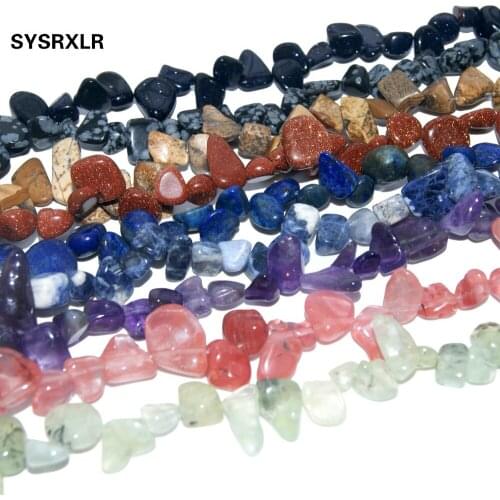 5-12 MM Irregular Shape Side Hole Natural stone Amethysts Agates Lapis lazuli Beads For Jewelry Making DIY Necklace Bracelet