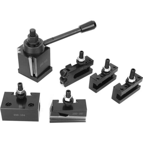 250 Series Piston Type Post Tool Holder Wedge Type Boring Knurling Turning Toolholding Set