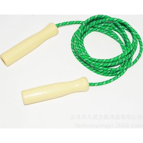 Childrens skipping rope RTS-01 wooden handle sports skipping rope fitness adjustable skipping rope