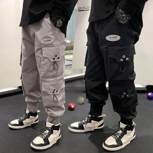 FairyTown Black Trousers For Boys