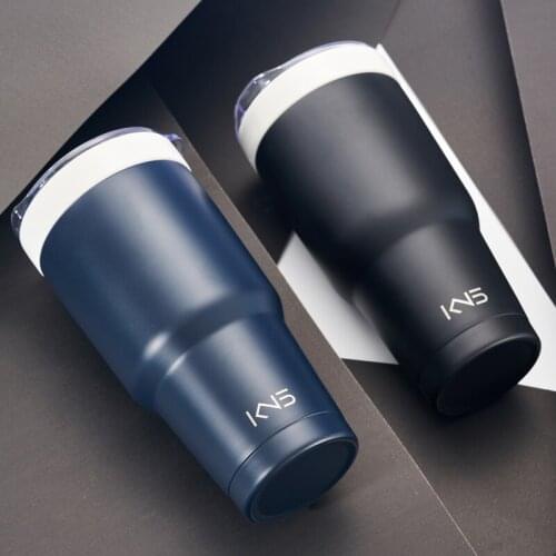 Ceramic Inner Pot Coffee Cup Coke Cup Large Capacity Portable Mens in-Car Thermos Tumbler Children