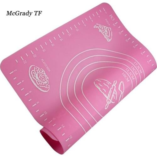 29x26cm Randomly Silicone Cake Dough Pastry Fondant Rolling Cutting Mat Baking Pad Pastry Boards Cookie Decorating Tools