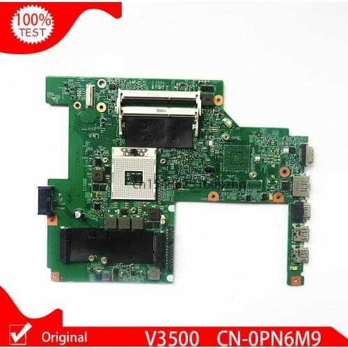 Original CN-0PN6M9 0PN6M9 PN6M9 For Dell Vostro 3500 V3500 Laptop Motherboard Mainboard HM57 DDR3