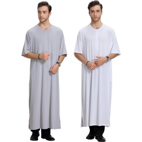 Men Clothing 2021 Fashion Arabic Long Robe Ropa Hombre Saudi Arabia Muslim Dresses Ramadan Hijab Abaya Mens Dubai Turkey Islam