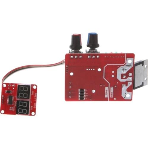 NY-D01 100A Digital display Spot welding time and current controller panel timing Ammeter Spot Welders control Board