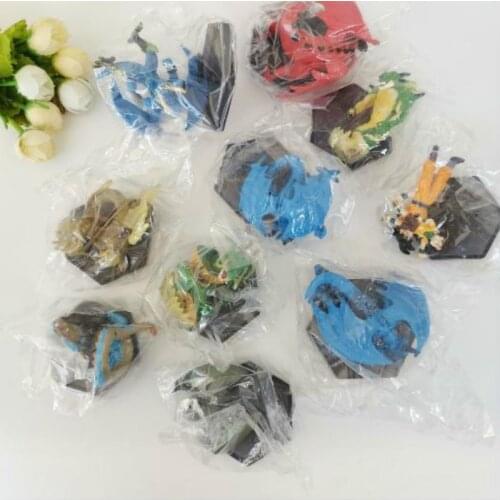 10PCS/set Different Cartoon Action Figures 6-7cm Capsule Toys Gift Ornaments Decoration Cartoon Anime Brinquedos