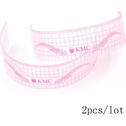 2Pcs Permanent Makeup Stencils11cm Plastic Eyebrow Ruler Tattoo Radian ruler Shaping Tool For The Beginner tattoo eyebrows ruler