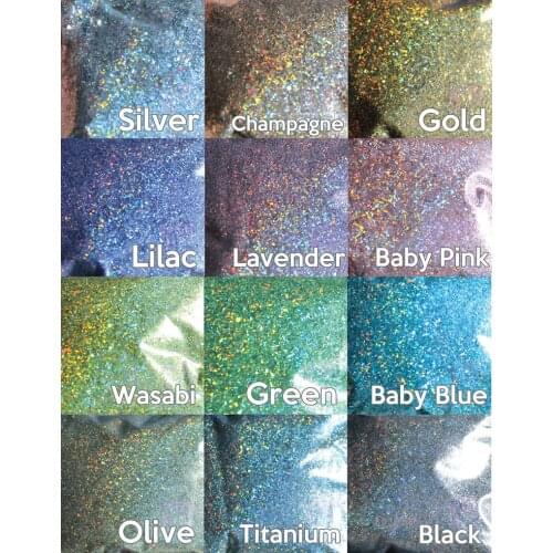 5g/bag PGFK-004 New Galaxy Holographic Laser Flakes Big Size Best Effect for Nail Polish Art Glitter super holographic glitter