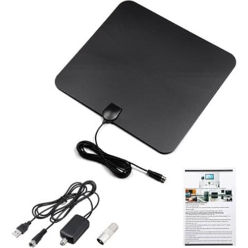 Digital TV Antenna HDTV Antena TV Radius Aerial Surf Fox DVB-T2 DVB-T ATSC ISDB TV Interior Antennas Amplifier