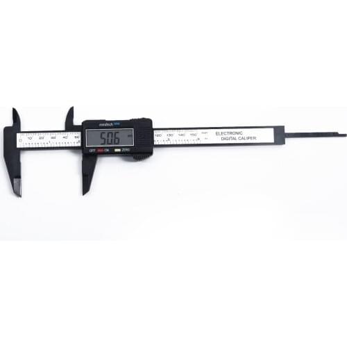 0-6 Digital Electronic Gauge Carbon Fiber Vernier Caliper Measurement Tool