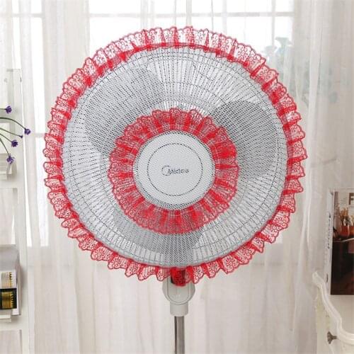 Electric Fan Dust Cover Household Protection Fan Cap Dustproof Round Baby Safety Fan Cover Storage Bag Organizer Home Decoration