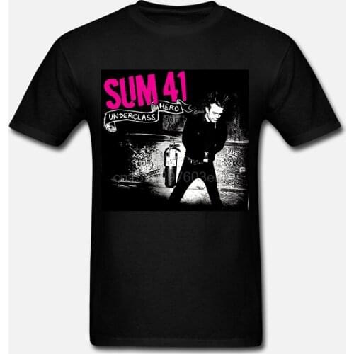 Sum 41 Underclass Hero Album T-shirt Womens Style