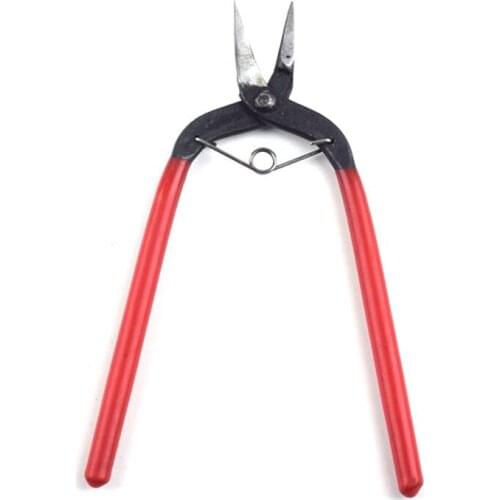 Hot Fashion Red Color Jewelry Tool Flat Nose Pliers Beading Tools Opener Pliers 12cm DIY Fine Jewelry Ring Tools Stainless Steel