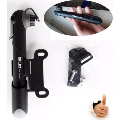 Giyo-Mini Classic Portable Mountain Bike Pump 120 Psi High Pressure Cyclist Hand Pump Ne Inflator Bike Accessories Bike Pump