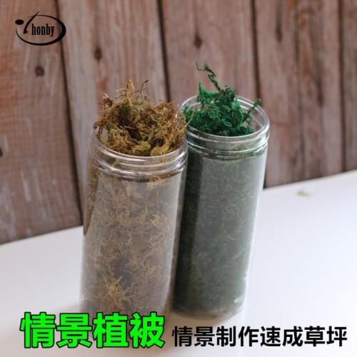 Sand Table Grass Quick Lawn Miniature Model Military Scene Making Terrain Landscaping 400ml 1/35 1/72