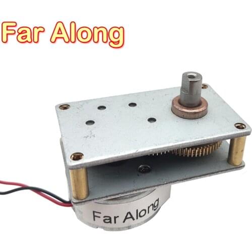 6V Low Speed 27RPM Micro DC Gear Motor Reversible Adjustable Speed Low Noise Use For Valve Or Vending Machine Smart Device Motor