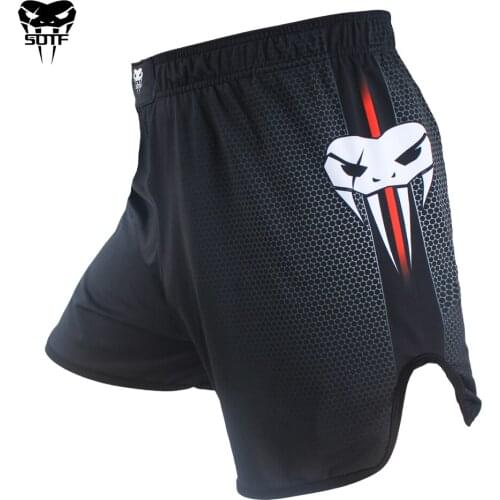 SOTF mma Venomous snake Elastic movement fighting mma shorts Tiger Muay Thai cheap boxing shorts sanda kickboxing clothing mma