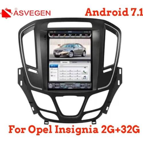 Android 7.1 Vertical Car Multimedia Tesla Player For OPEL INSIGNIA Auto Car Radio Vertical Screen Tape Recorder Navigation Stere