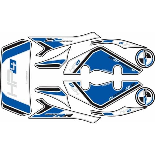 Rear Fairing Number Board KSHARPSKIN 3D Gel Protector for BMW 2012-2014 2013 S1000RR S1000 RR HP4