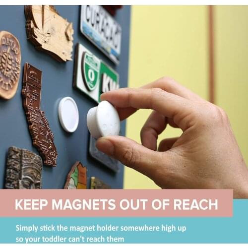 Magnetic Cabinet Lock Key Replacement - Super Magnet For Most Brand ChildrenS Cabinets And Drawer Locks, Keychain 2 Package K