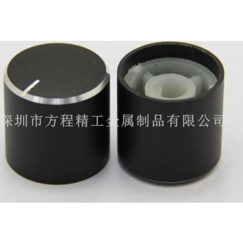 10pcs aluminum plastic knob 19*17.5*6mm curved surface blasting knob Juicer knob Oven knob cap