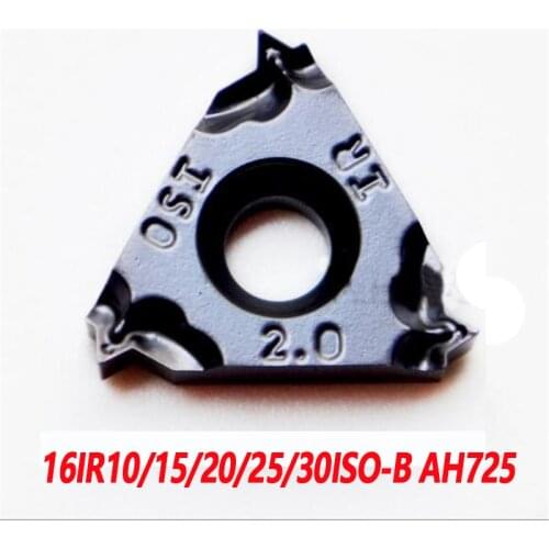 100% Original 16IR10ISO-B AH725 16IR15ISO 16IR20ISO 16IR25ISO 16IR30ISO Carbide Insert Blades Imported From Japan Efficient High