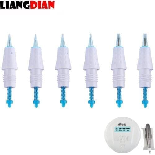 100pcs Sterilized 9mm Screw Tatu Tattoo Cartridges Piercing Needles For Permanent Makeup Microblading Charmant 2 3 Artmex Pen