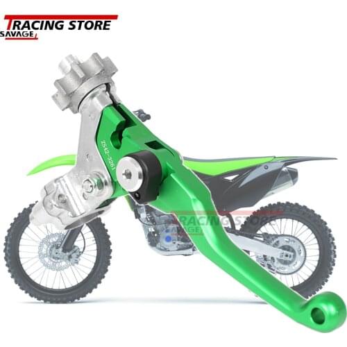 1997-2021 Motorcycle Handlebar Clutch Lever Handle Perch For KAWASAKI KX65 KX80 KX85 KX100 KX125 KX250 KX 250F 450F 500 KLX 450R