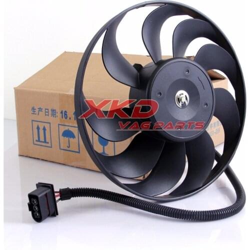290mm Right Small Radiator Cooling Fan Motor Fit For V-W Golf Jet-ta A-udi TT COUPER 1JD959455A 1J0959455K/M/L/ 1C0959455C