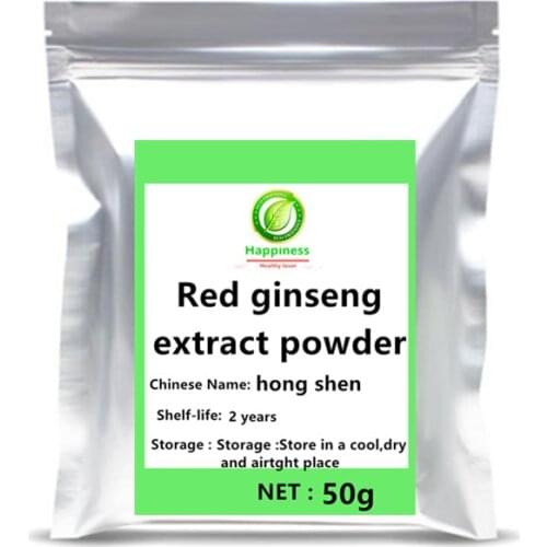 Hot sale 10 Years Korean Red Ginseng Root Extract Ginsenosides Powder festival supplement body anti-aging ginseng tea capsules