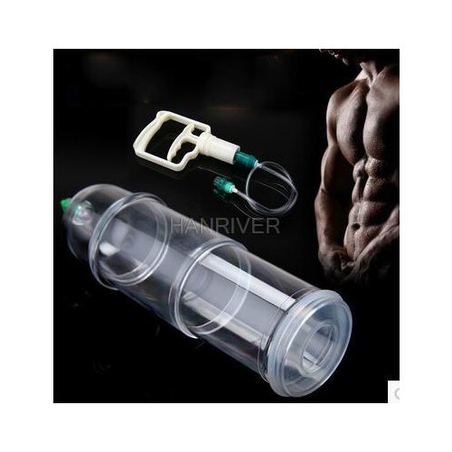 Special hot sell glass vacuum, male extensor group three cups of cupping cupping of the male expansion treatment