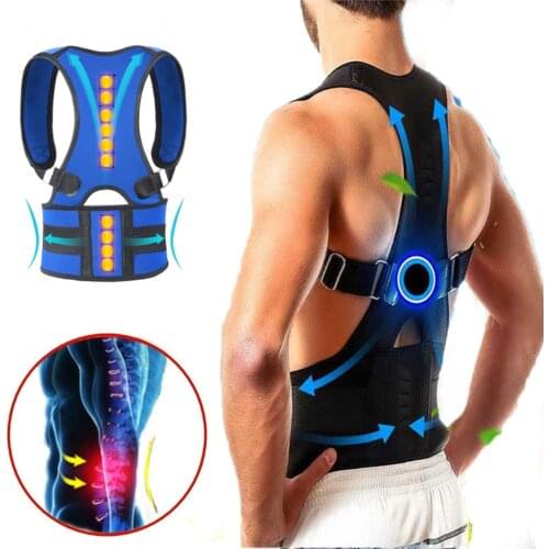 Magnetic Therapy Posture Corrector Brace Supporter Shoulder Back Support Belt Menwomen Braces and Support Belt Shoulder Posture