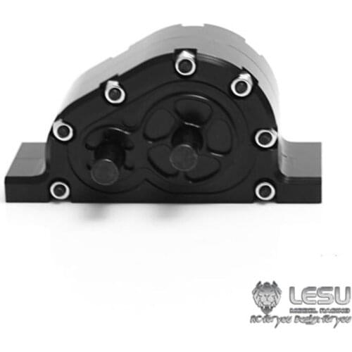 LESU Metal Transfer Case for RC 1/14 Tractor Dumper Truck DIY Model Car Tmy TH02238